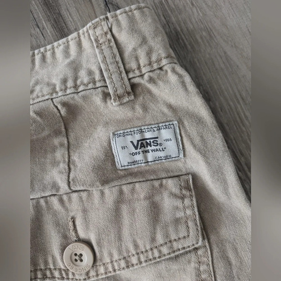 Vans Tan Khaki Tan Cargo Skater Shorts Men’s 30 - Picture 4 of 5